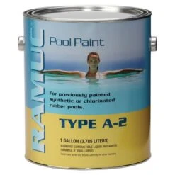 Ramuc Type A-2 Rubber Based Premium Pool Paint 1-gallon