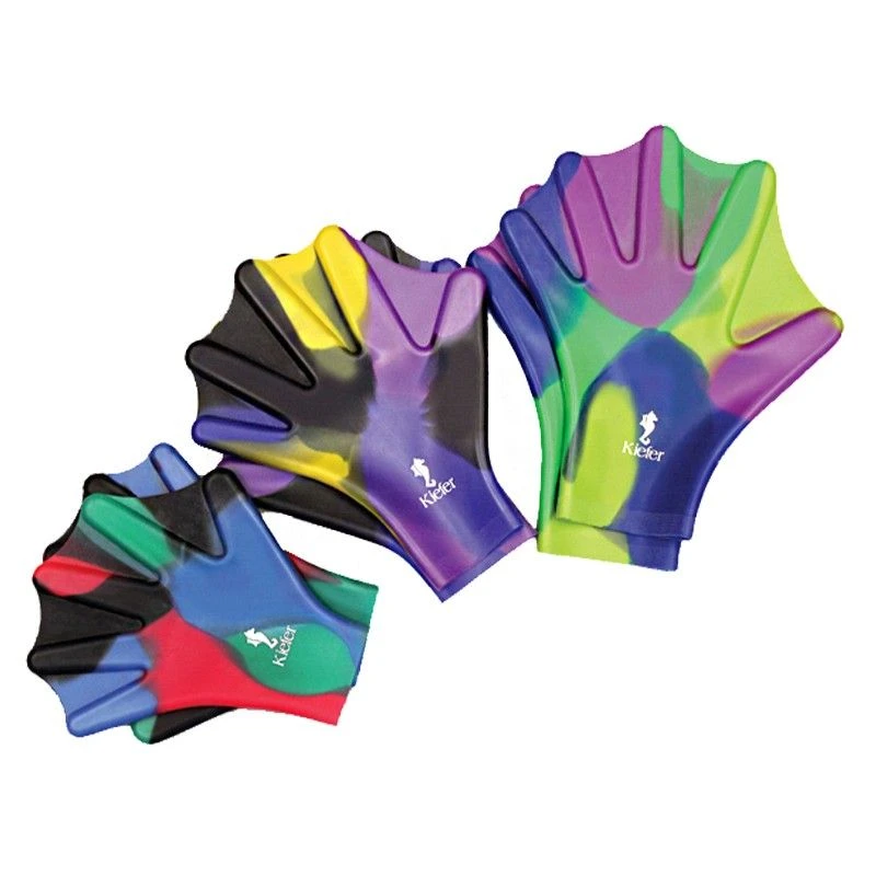 Kiefer Silicone Webbed Swim Gloves 1 Kiefer Silicone Webbed Swim Gloves