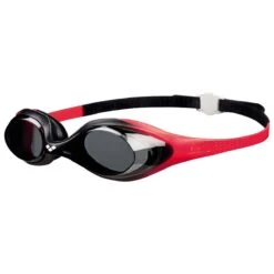 Arena Spider Jr. Goggle -Water Fit Essentials 92338 red smoke black side